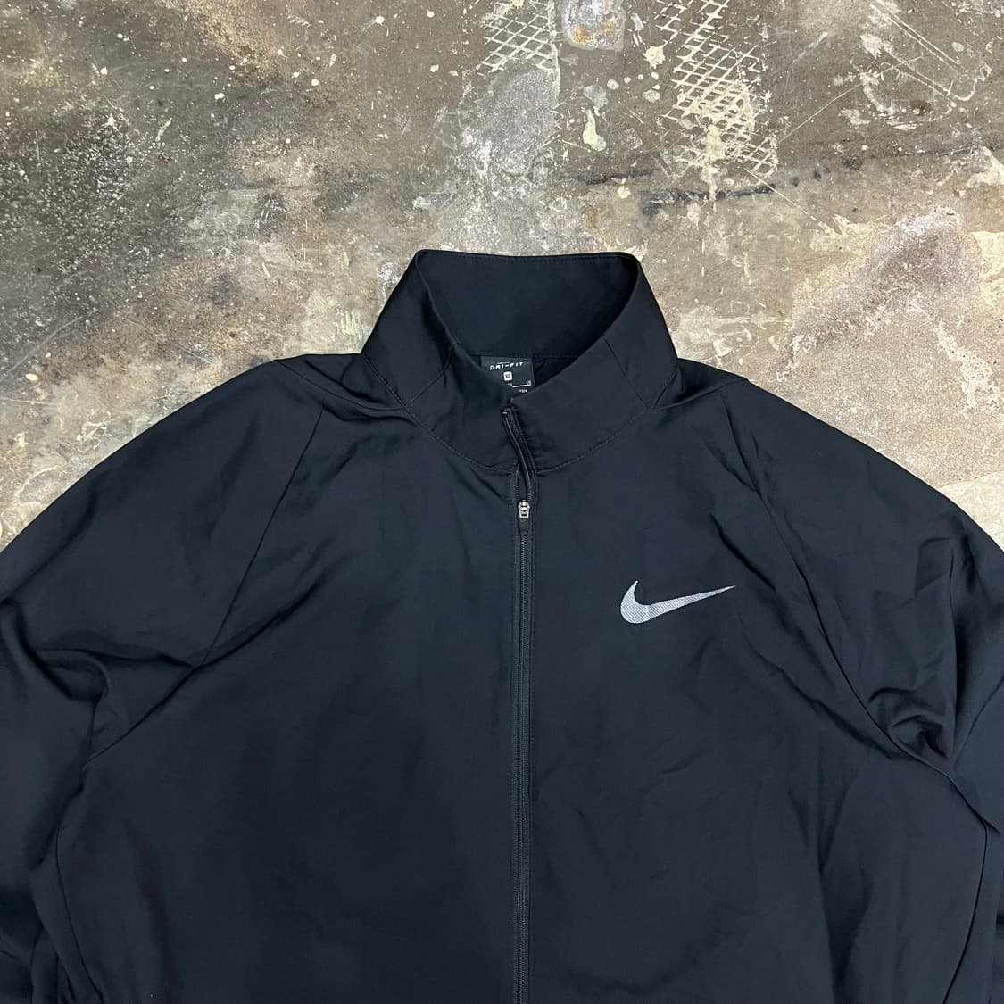 XL) 나이키 블랙 윈드브레이커 바람막이 반품 자켓 점퍼 런닝코어 상품이미지2