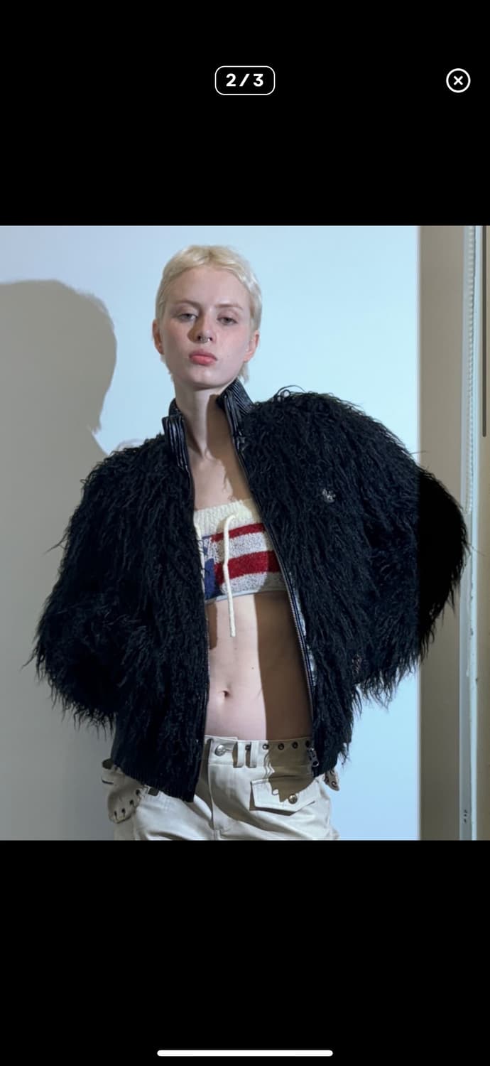 스컬프터 몽골리안 시어링 퍼자켓 상품이미지1