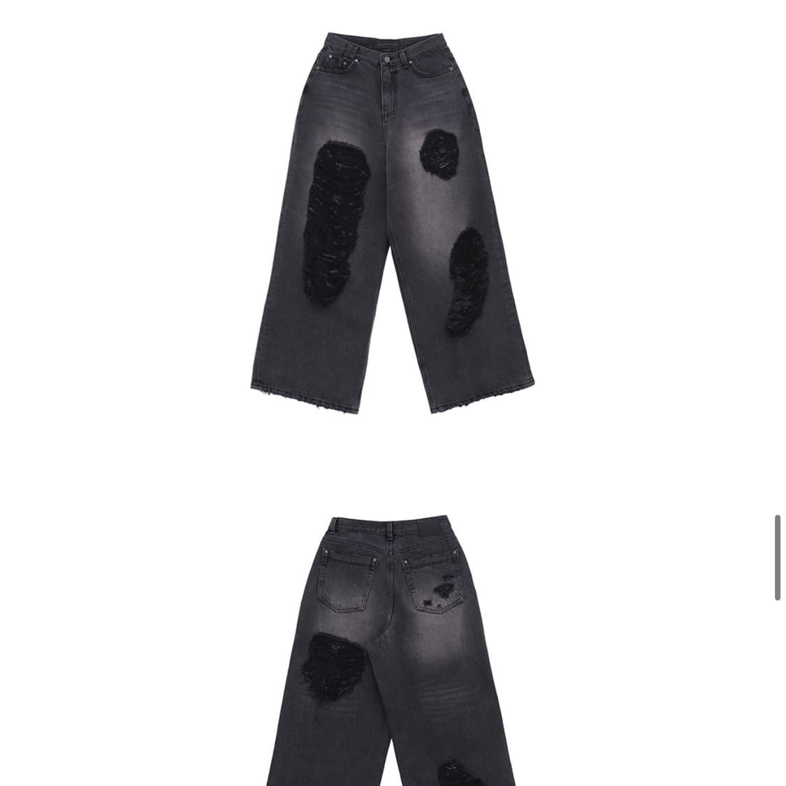 트리밍버드 Scratch Damage Denim Pants  상품이미지4