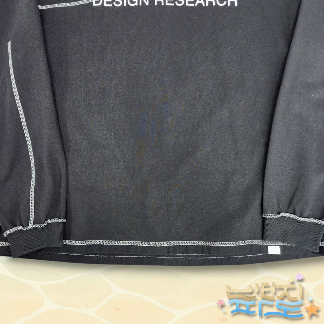L 노매뉴얼 스티치 롱슬리브 티 상품이미지3