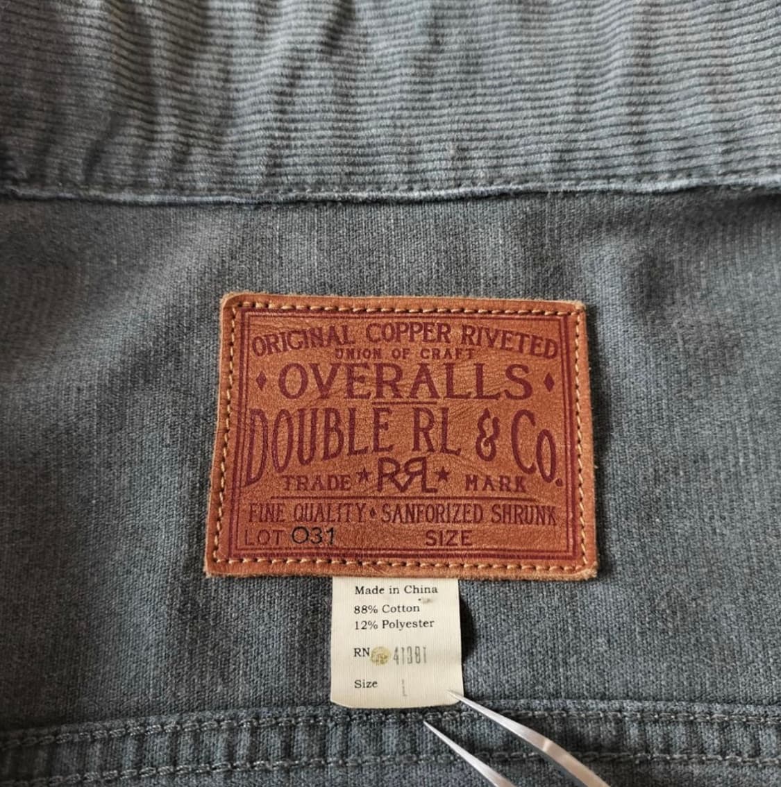 RRL 더블알엘 Lot 101 코듀로이 트러커 상품이미지4