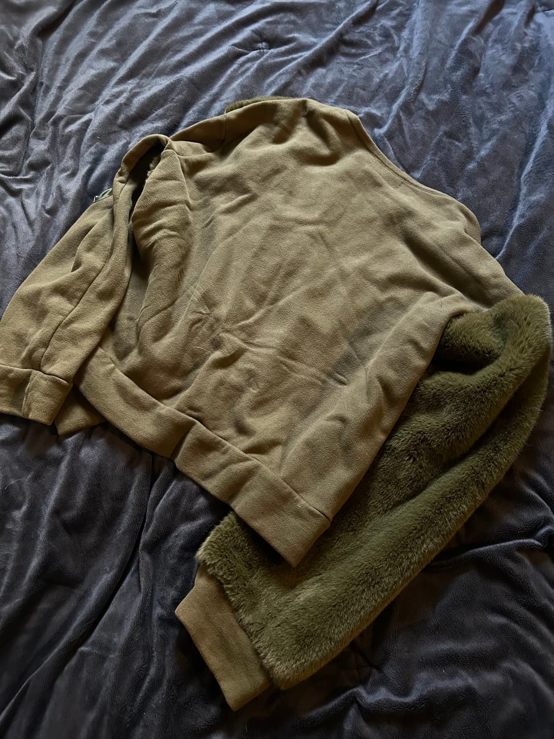 Viviano sue 18aw Ma-1 Fleece SweatShirts 상품이미지7