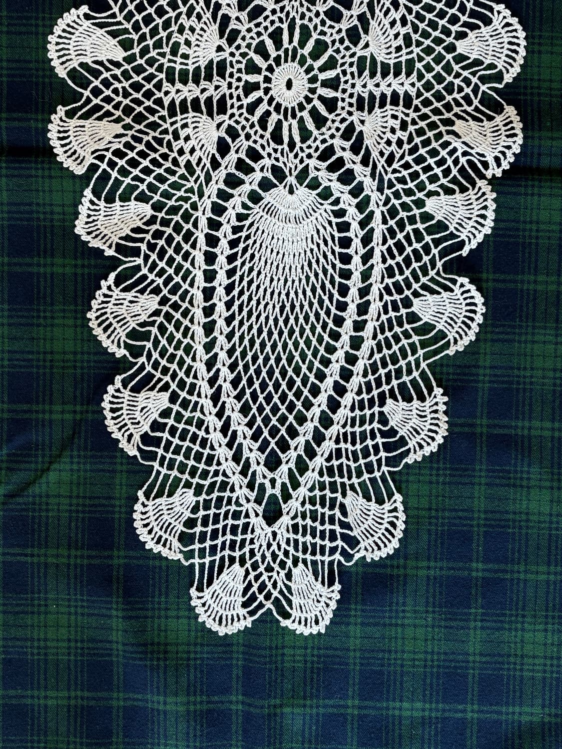 빈티지 크로셰 러너 상품이미지3