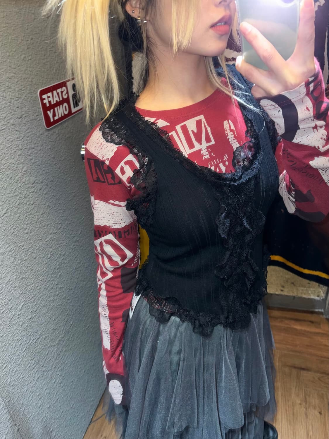 [SET] Minga London top + vtg sleeveless 상품이미지1