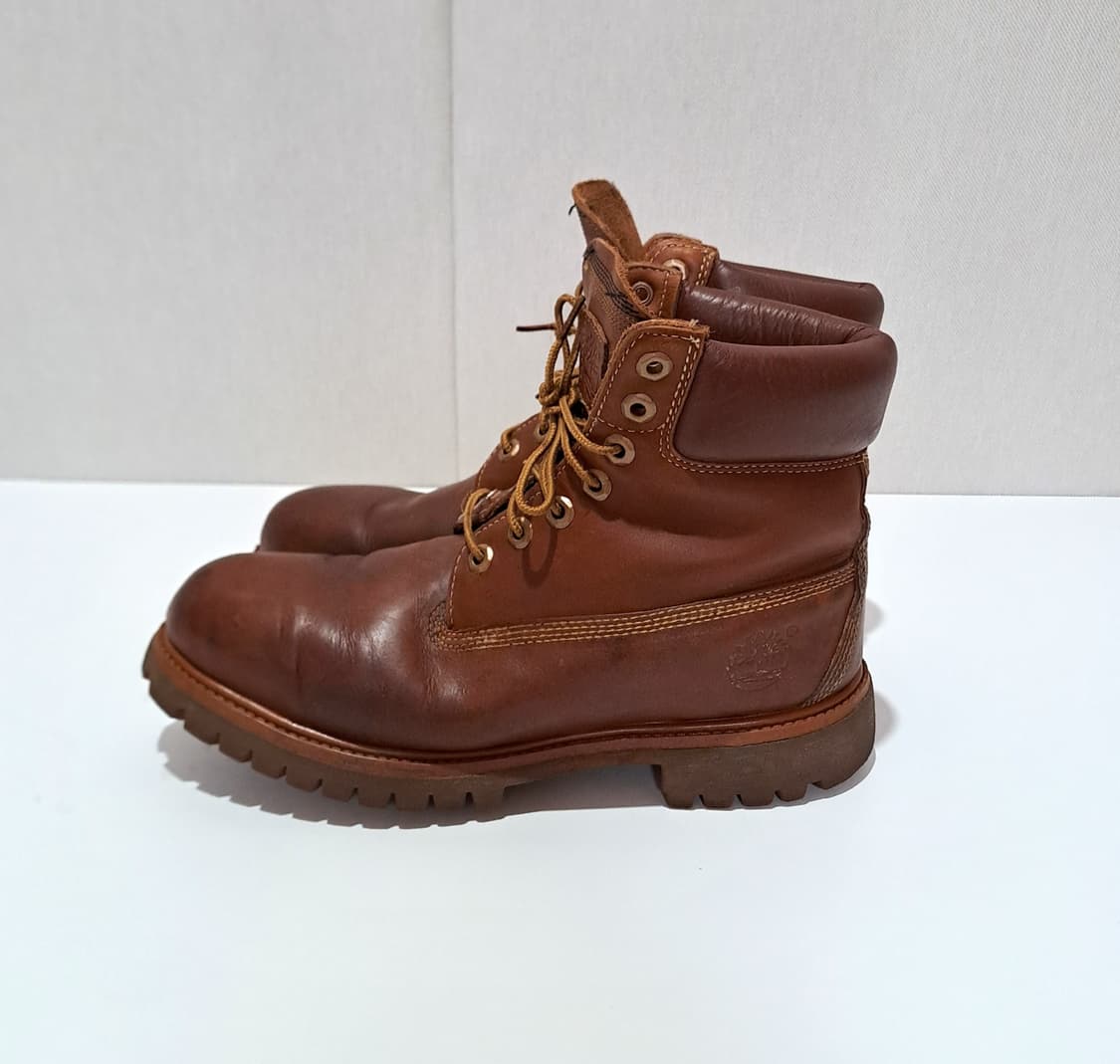 (택포) 팀버랜드 브라운 레더 부츠 8 1/2 B354 상품이미지5