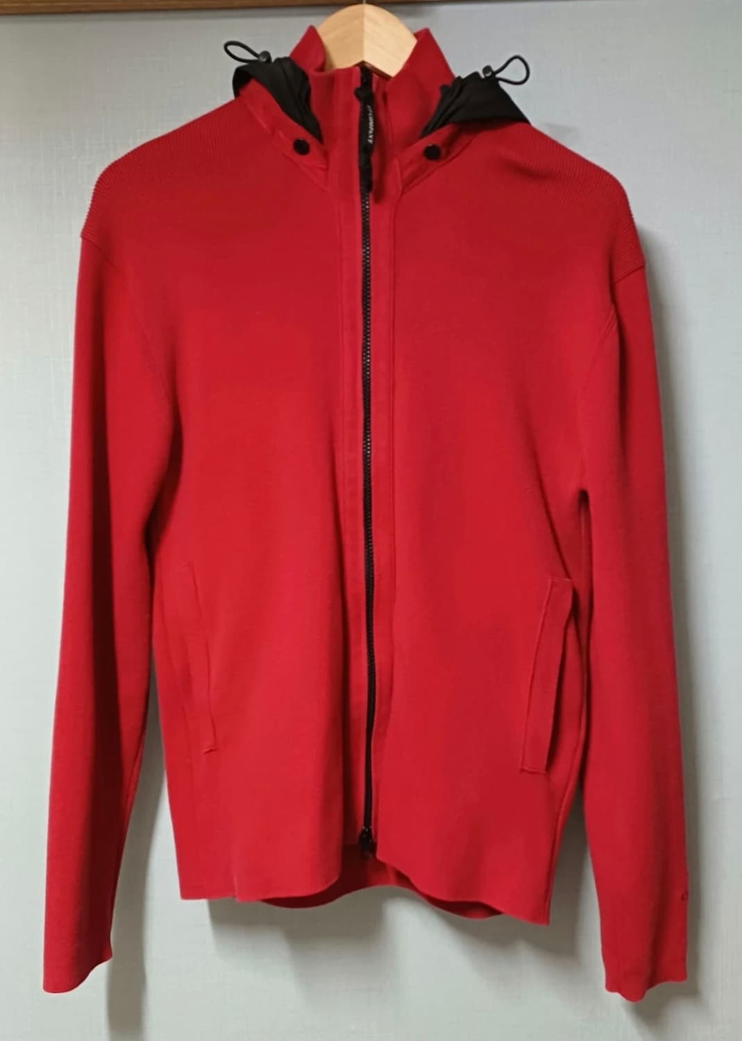 cp컴퍼니 니트 고글 후드집업 상품이미지1