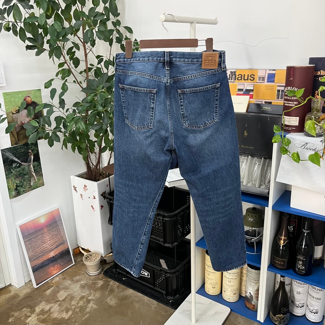 토템 트위스트 데님팬츠 28 상품이미지4