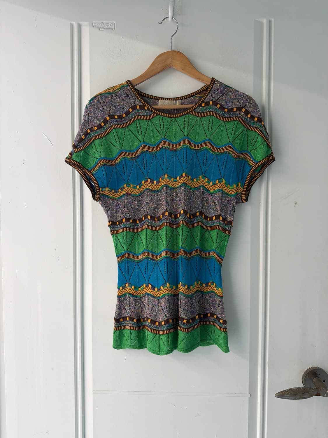 일본빈티지 모리 크로셰 슬리브리스 상품이미지5