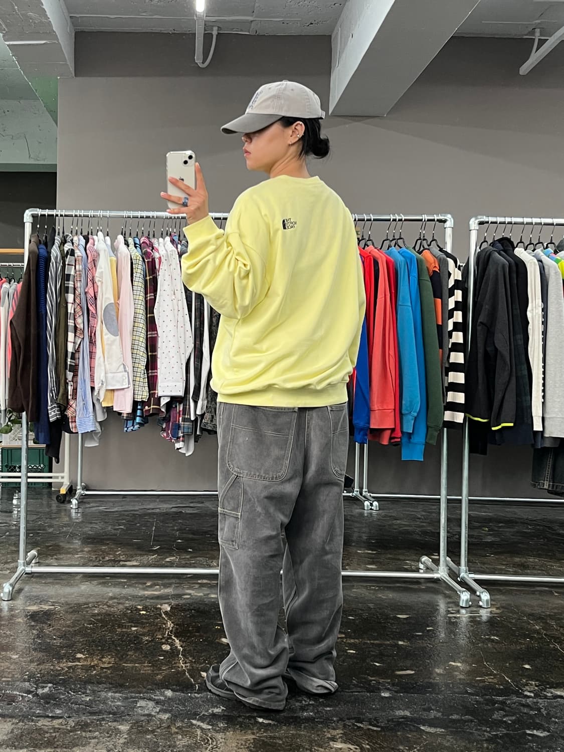 노스페이스 맨투맨 티셔츠 상품이미지4