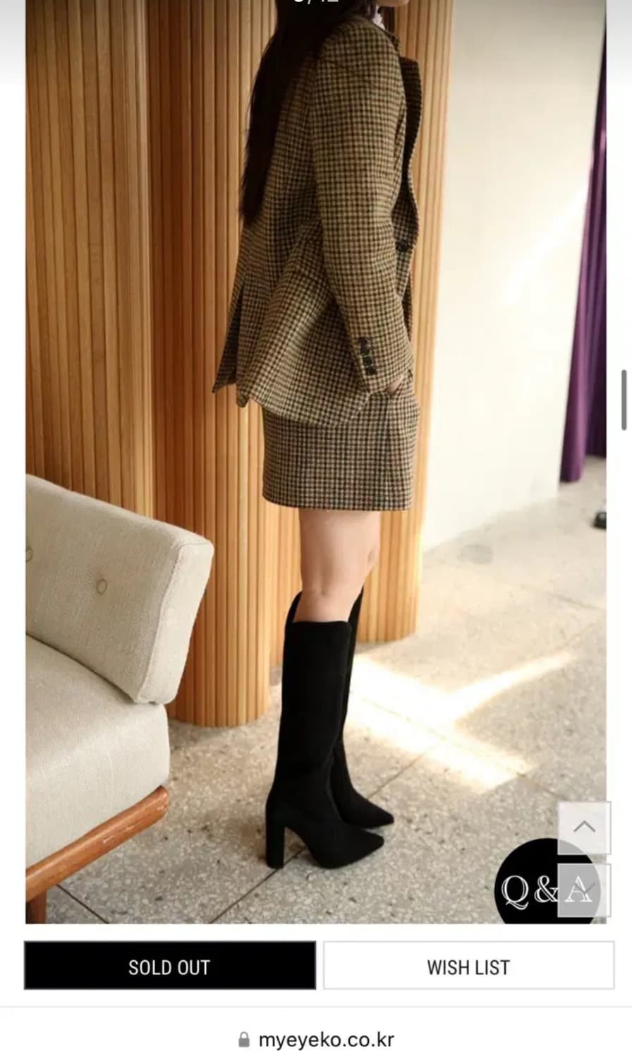 마이아이코 알함브라문 트위드 셋업 34 상품이미지5