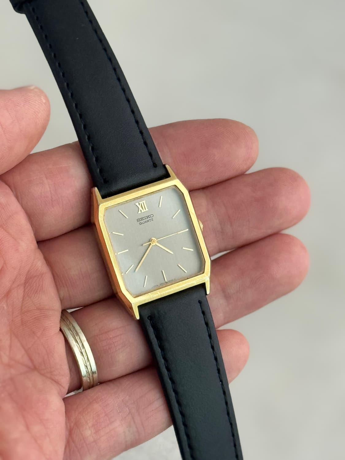 80s 빈티지 세이코 탱크 쿼츠 상품이미지9