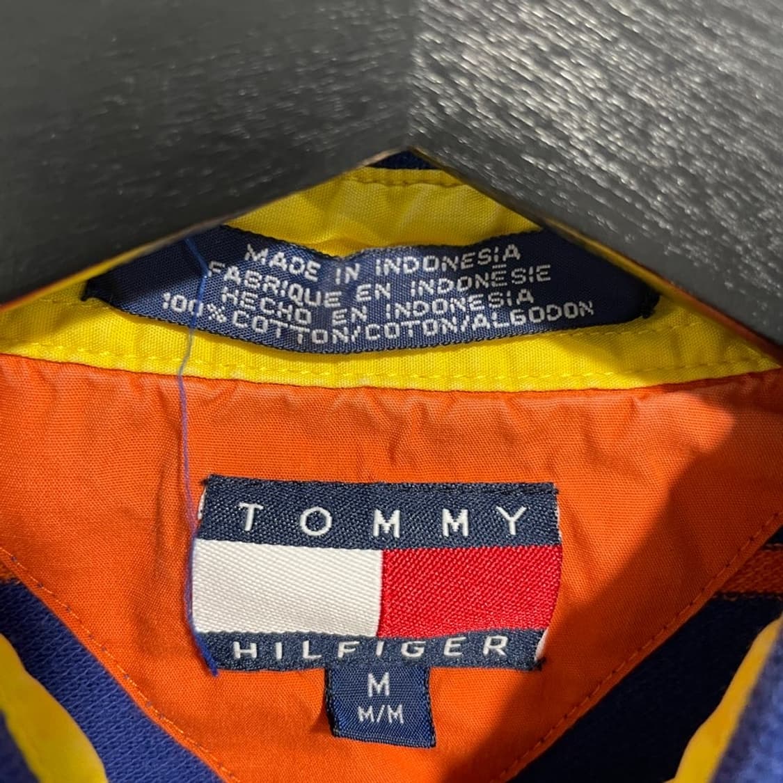 타미힐피거 스트라이프 반팔 카라티 상품이미지5