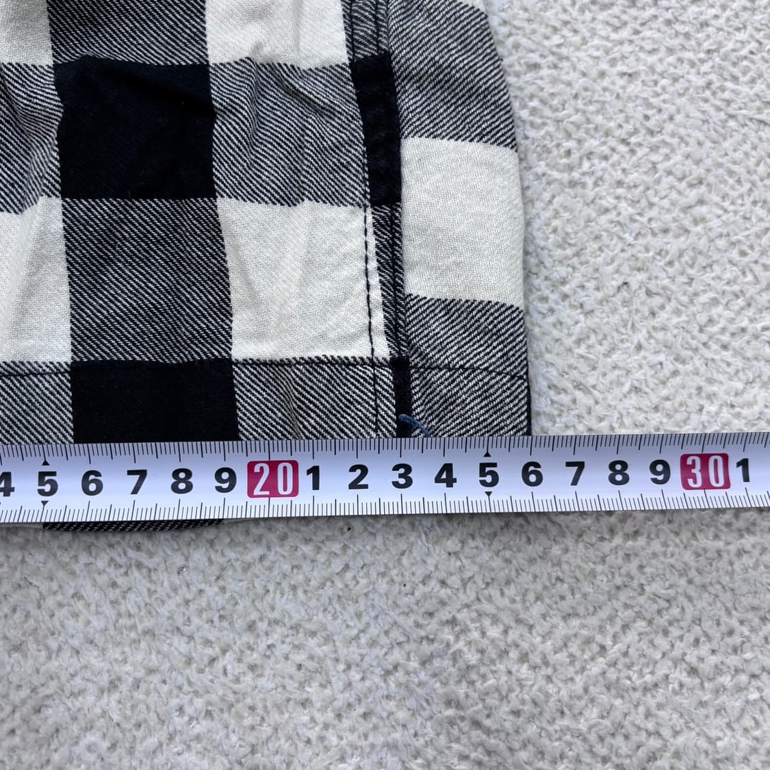 M 스몰버드 체크패턴 반바지 0423E 상품이미지7