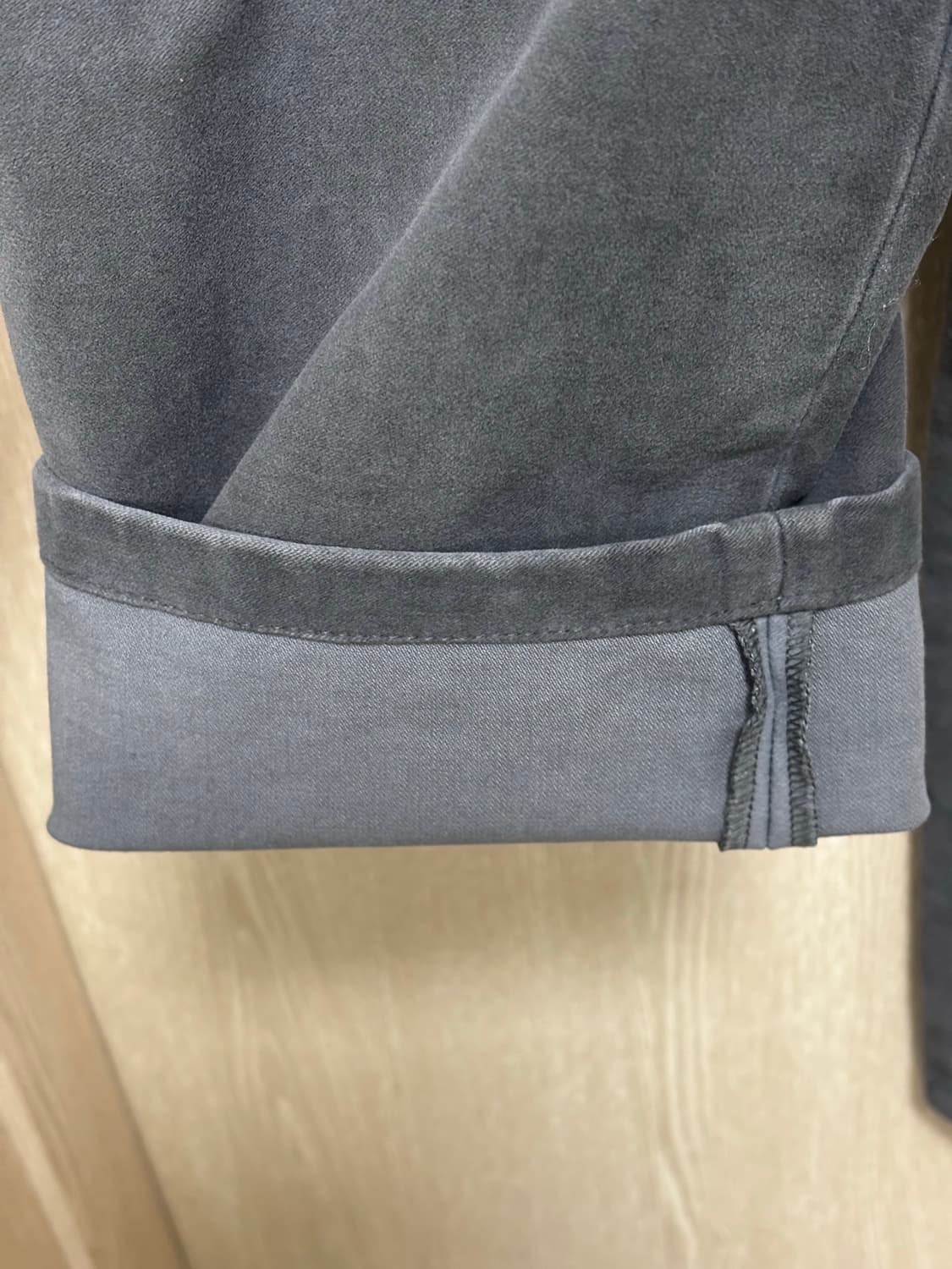 타임옴므 브러시드 워싱 스트레이트 팬츠86(34)/다크그레이 상품이미지5