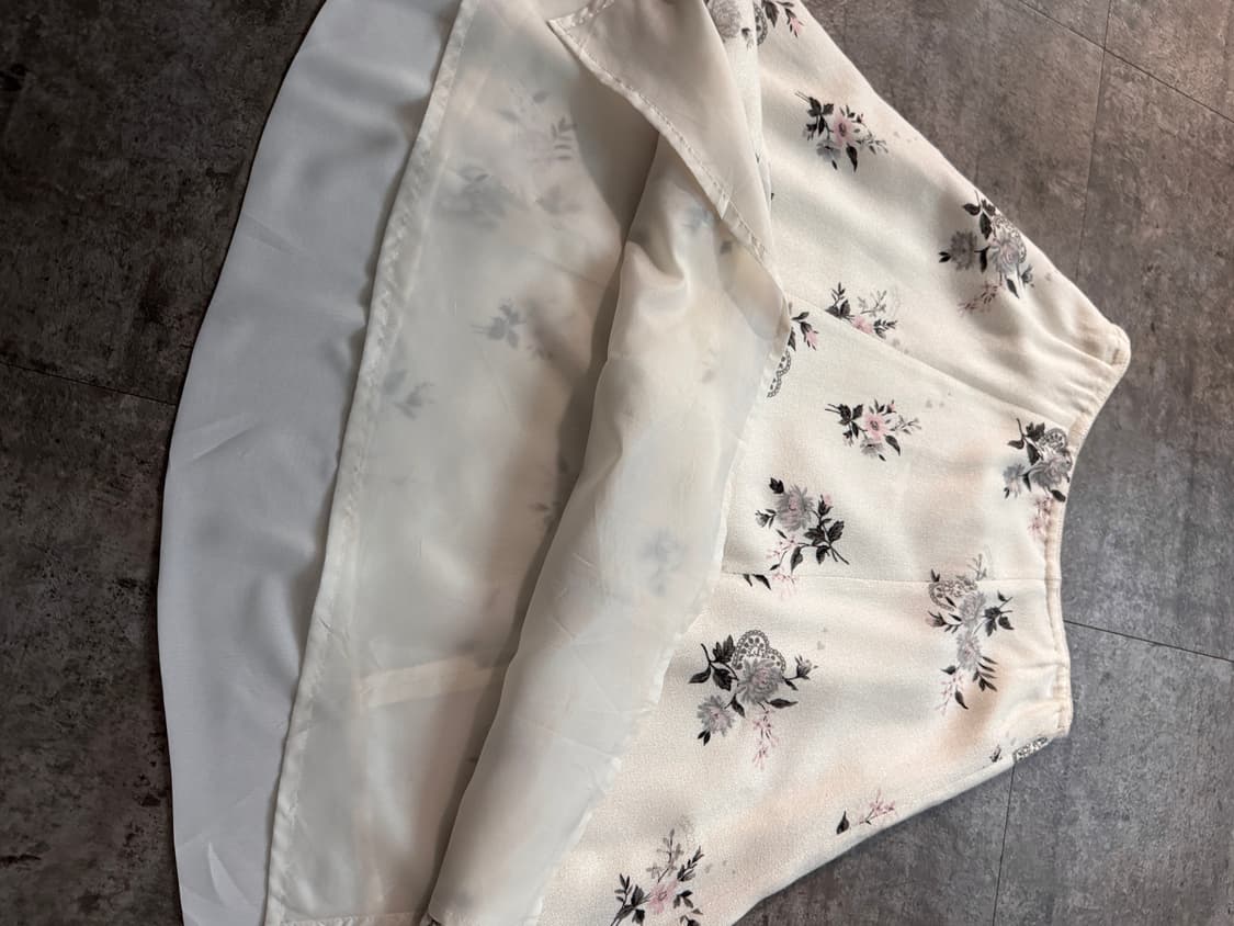 플라워 패턴 스커트 상품이미지8