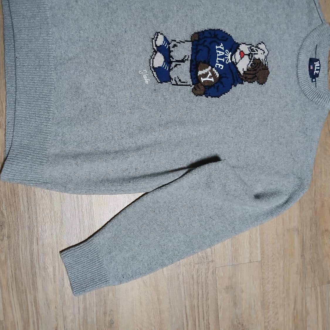 예일 YALE 시그니쳐 불독 니트 겁나 이쁨 강아지 개 상품이미지3