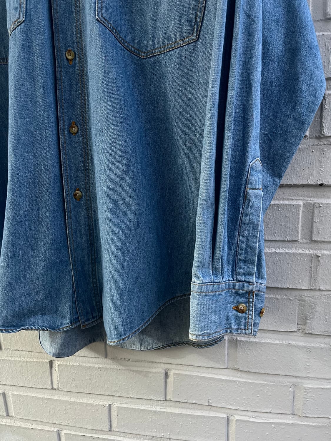 90's GAP denim shirt 상품이미지3