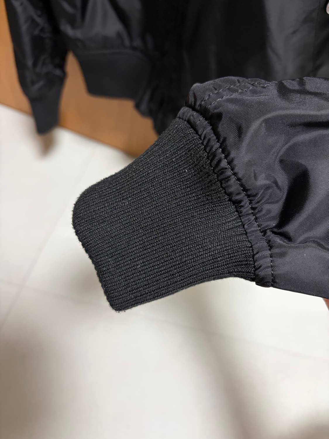 알파인더스트리 ma-1 TT 블랙 상품이미지5