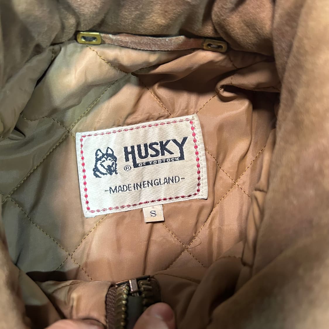 [M] husky 체크패턴 왁스 퀄팅자켓 상품이미지9