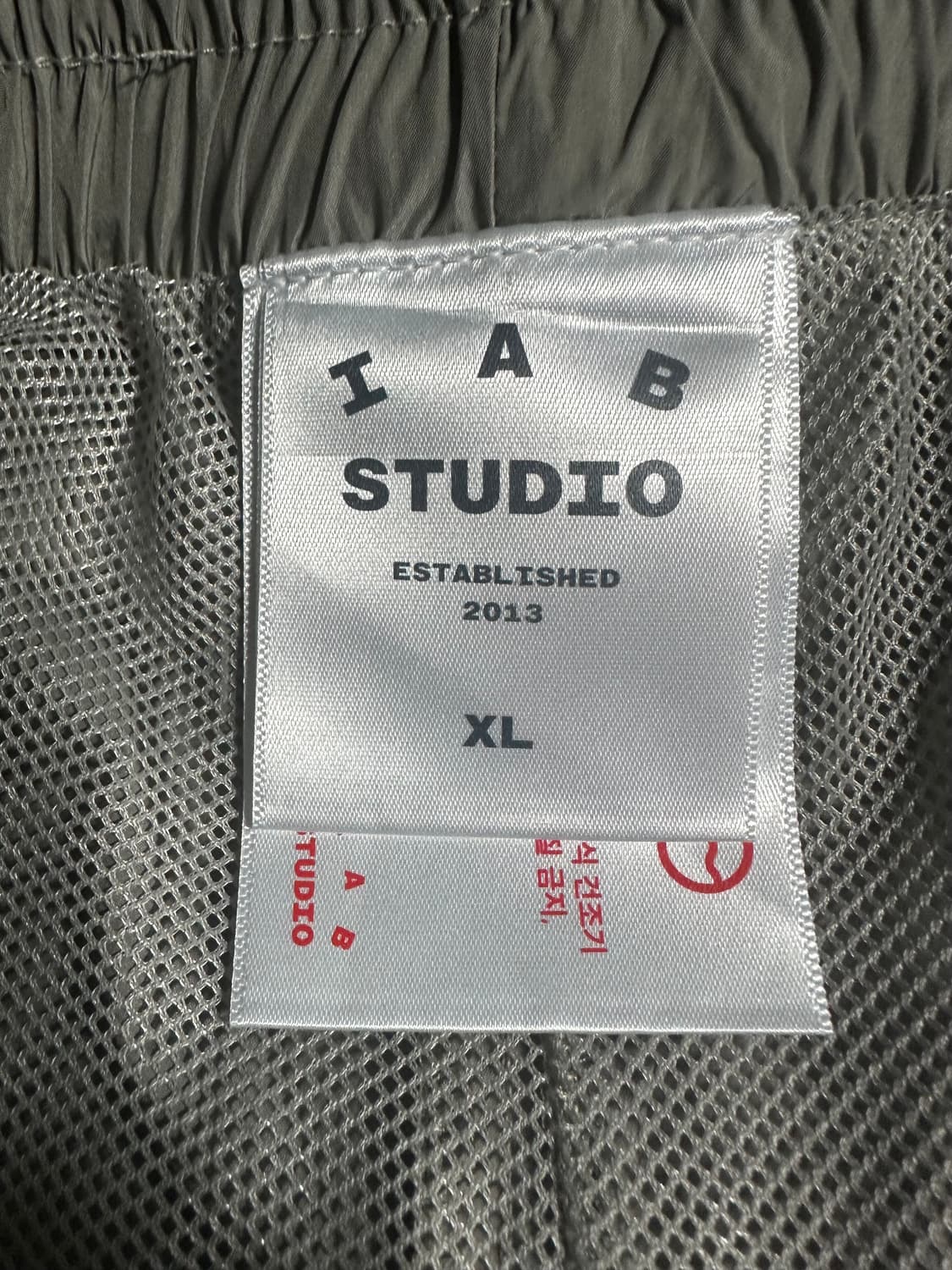 아이앱 23fw 우븐 쇼츠 그레이 xl 상품이미지3