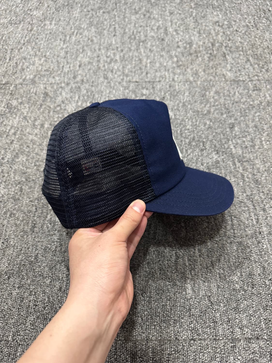 80s USA 뉴욕양키스 네이비 트러커 캡 상품이미지6