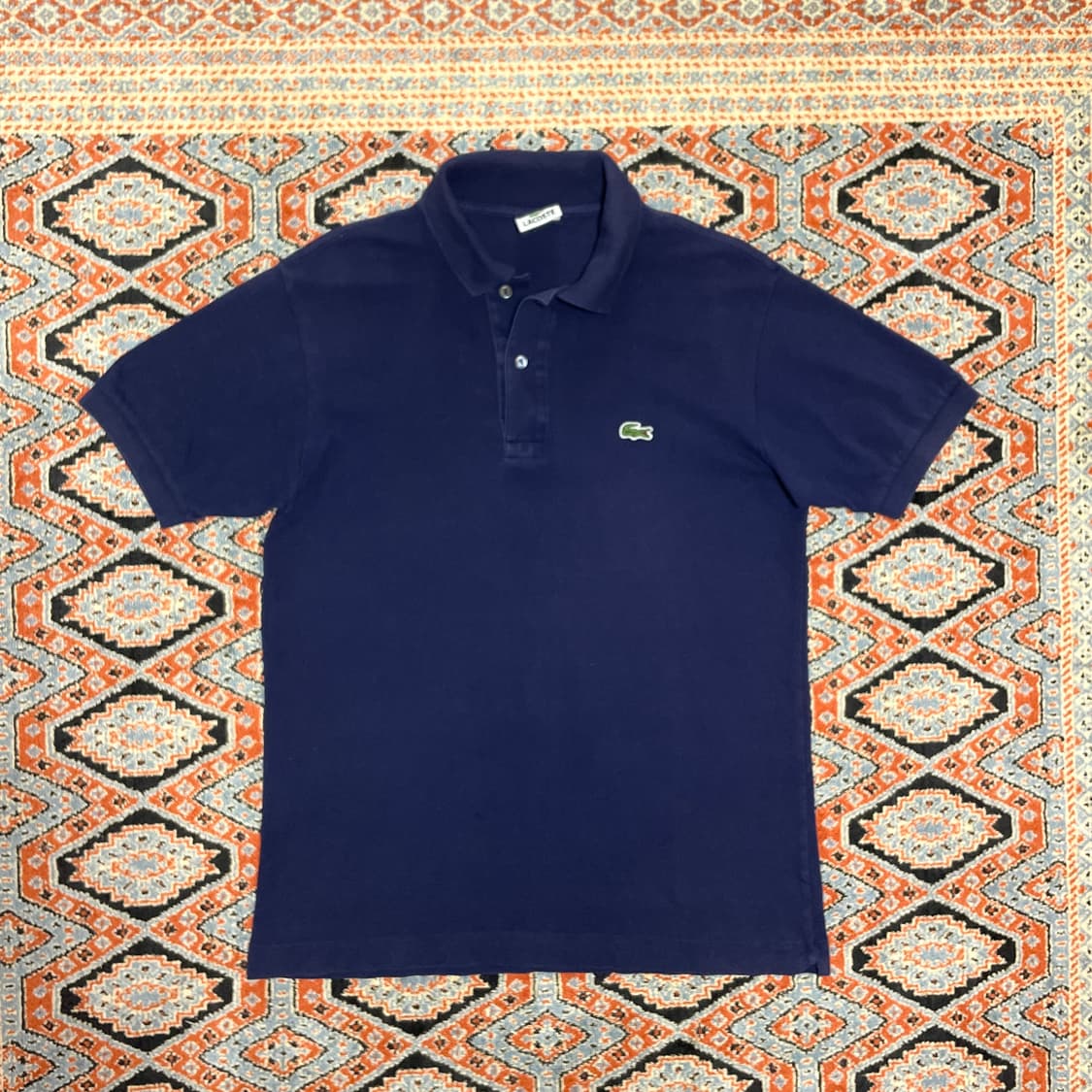 라코스테 네이비 반팔 카라티셔츠 호칭3  상품이미지1