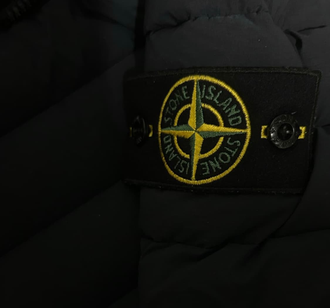 [정품] 스톤아일랜드 룸우븐 체임버스 경량 패딩 블랙 Xl 상품이미지4