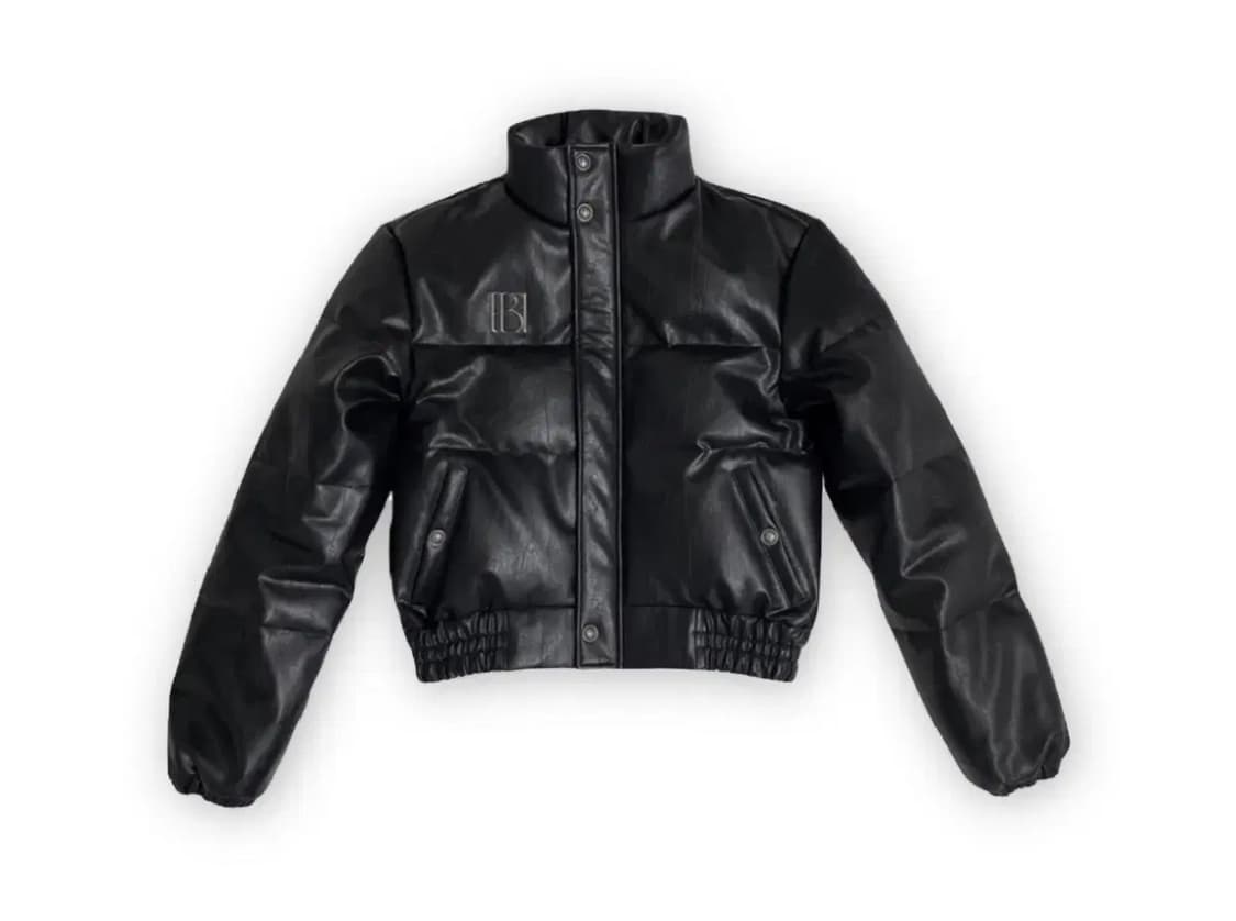 보헤미안서울 메탈로고 덕다운 패딩 S 상품이미지1