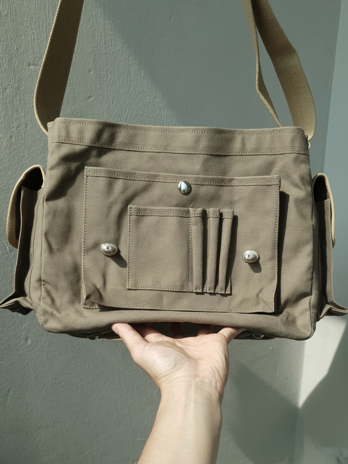 00s 一澤帆布製 (ICHIZAWA HANPU) cross bag 상품이미지4