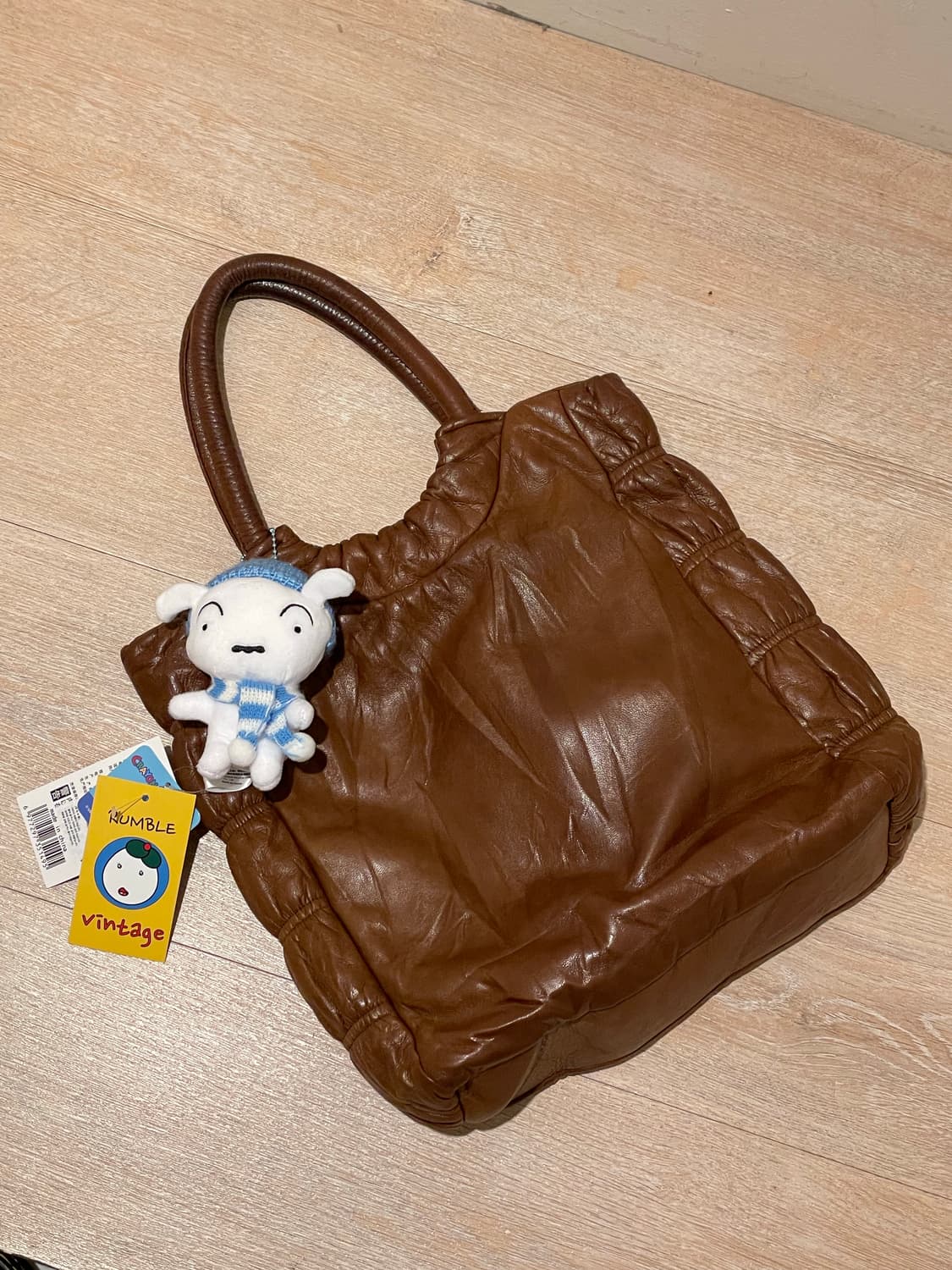 프랑스 양가죽 빈티지 토트백 상품이미지2