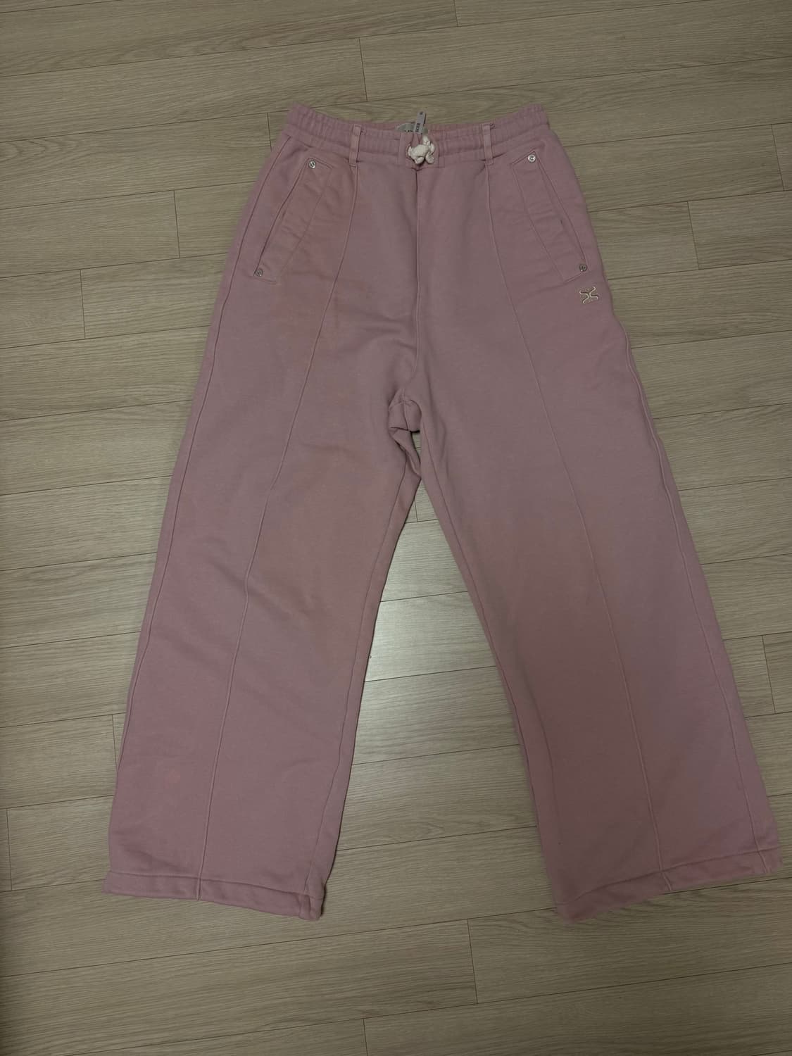 세터 테오 코튼 밴딩 스웨트팬츠 빈티지 로즈 상품이미지2