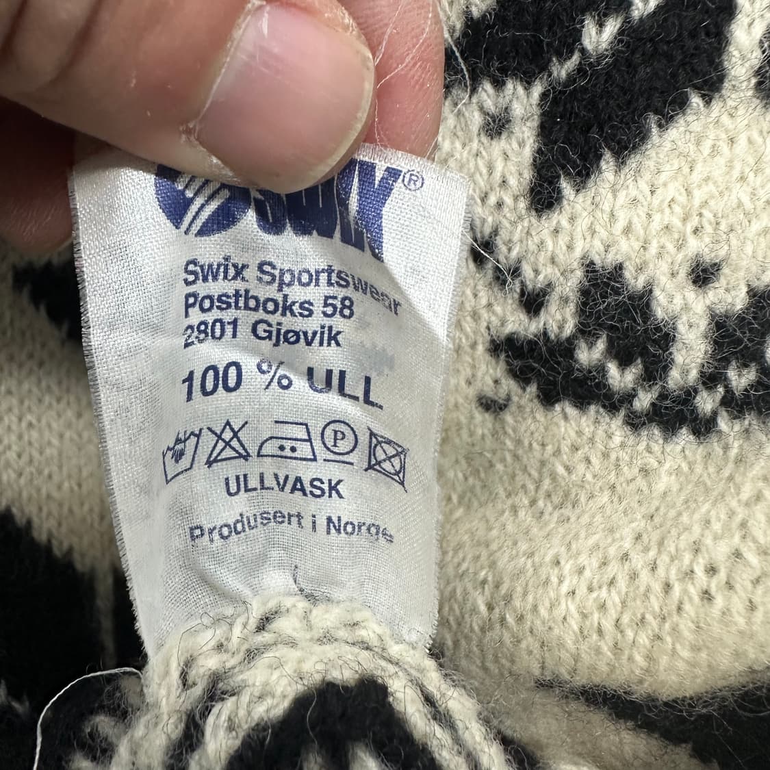 노르딕 빈티지 니트 상품이미지4