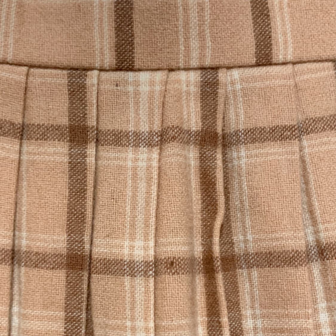 [빈티지] 프레피룩 체크 플리츠 스커트 상품이미지2