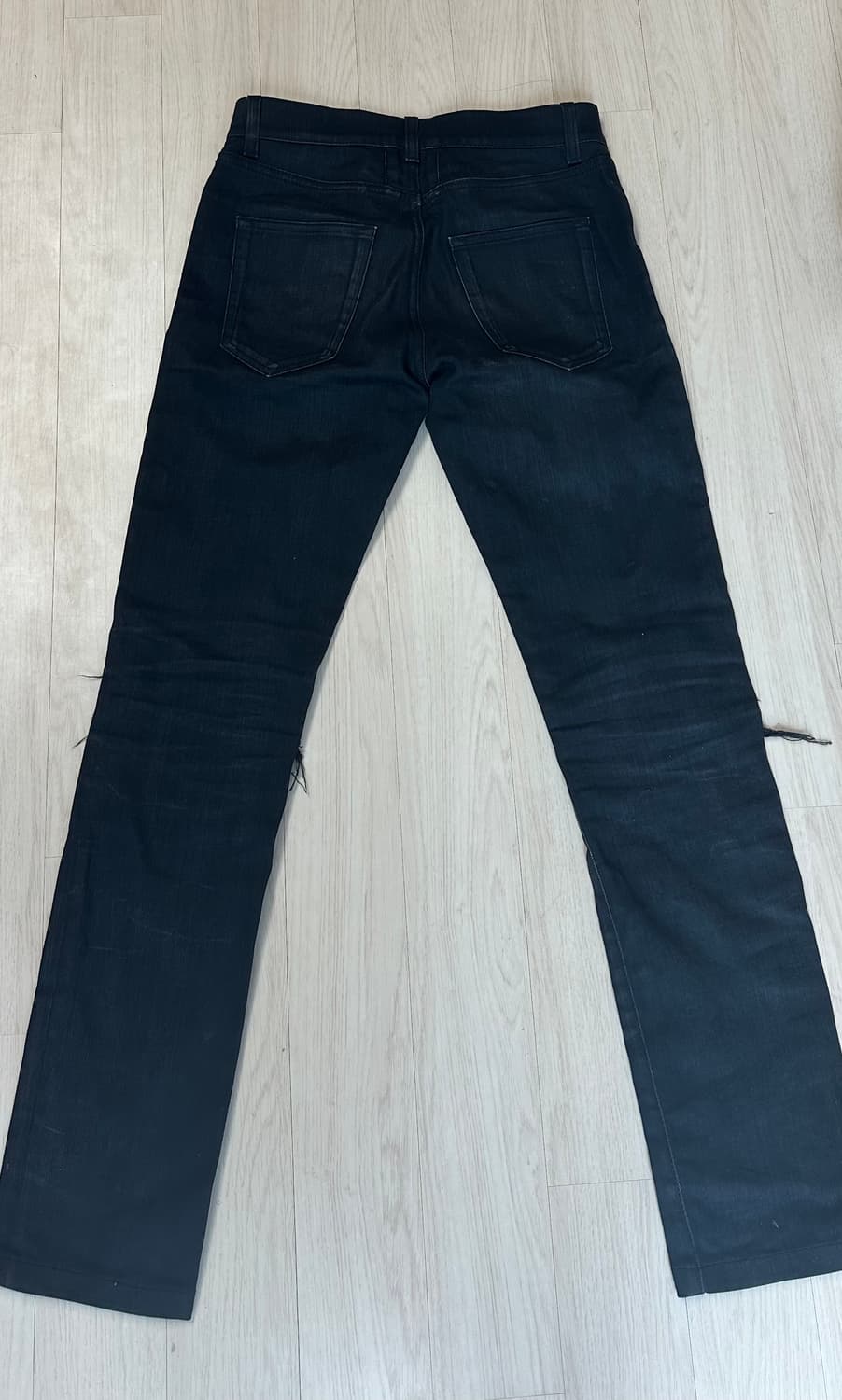 생로랑 스터드 레더패널 데님 상품이미지4