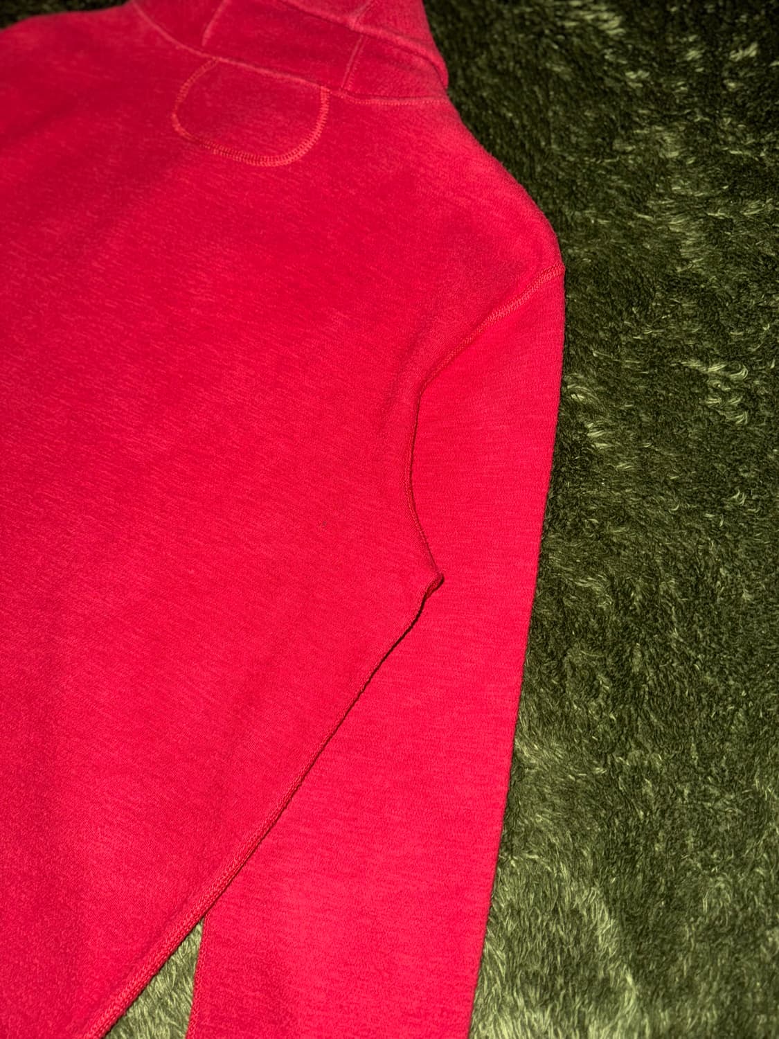 [S] 폴로 랄프로렌 숄 칼라 버튼업 니트 레드 상품이미지9