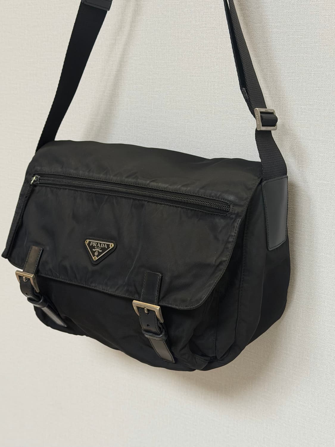 정품 프라다 포코노 나일론 크로스백 메신저백 숄더백 상품이미지4