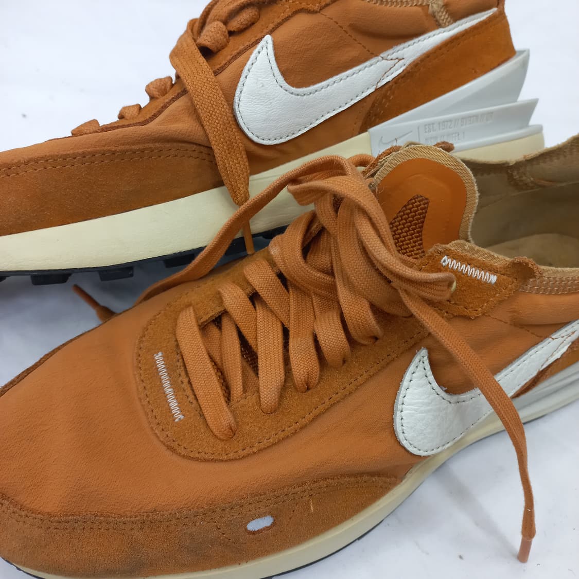 나이키 와플 원 오렌지 스니커즈(270) 상품이미지3