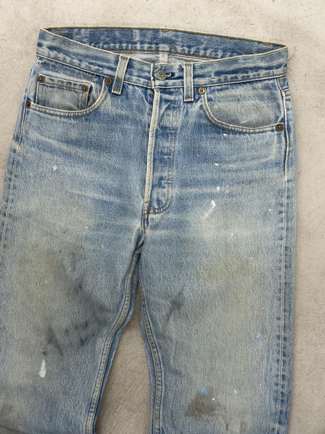 80s USA 리바이스 501 데님 팬츠 상품이미지2