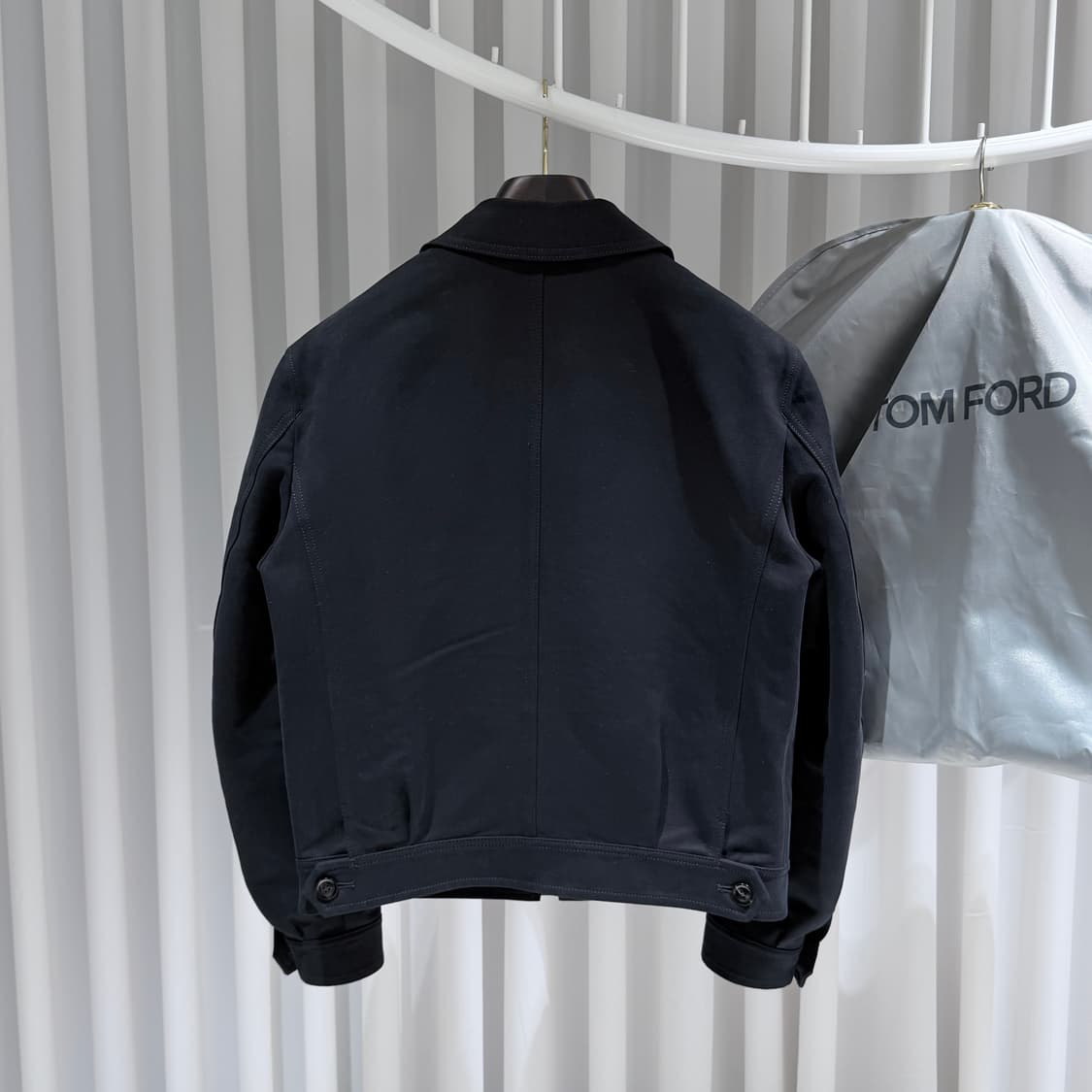 ( A+ / 50 ) / 톰포드 코튼 트윌 트러커 봄버 자켓 상품이미지2
