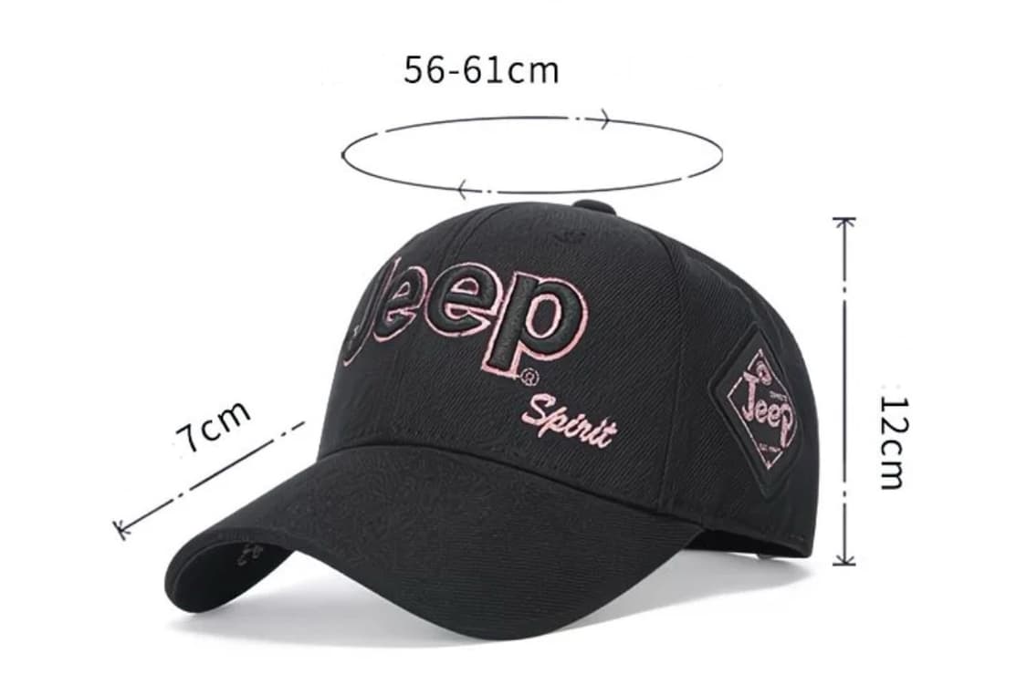 Jeep Spirit  볼캡 남녀공용 캐주얼 모자 / 블랙골드 상품이미지6