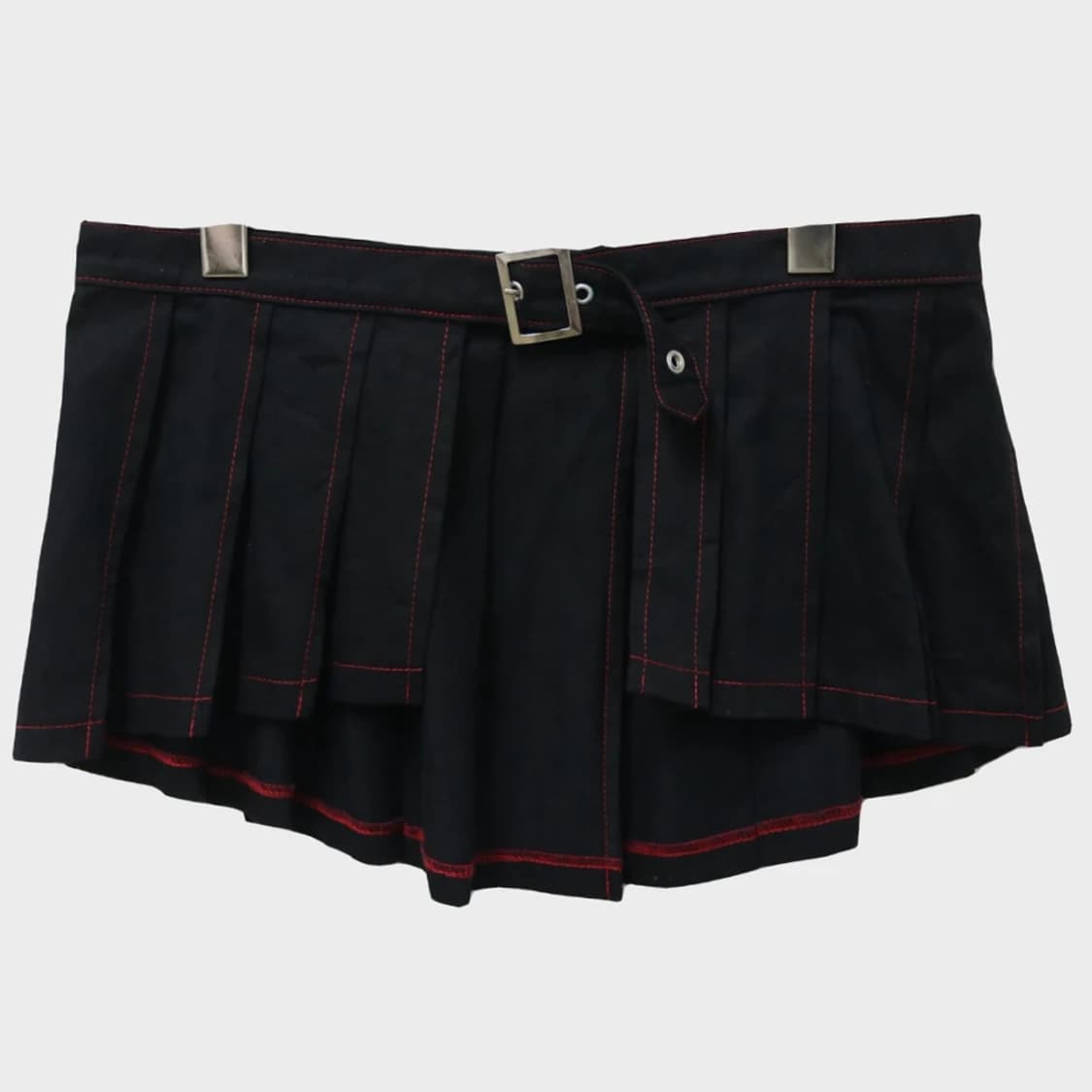 펑크 플리츠 레이어드 스커트 64623 상품이미지3