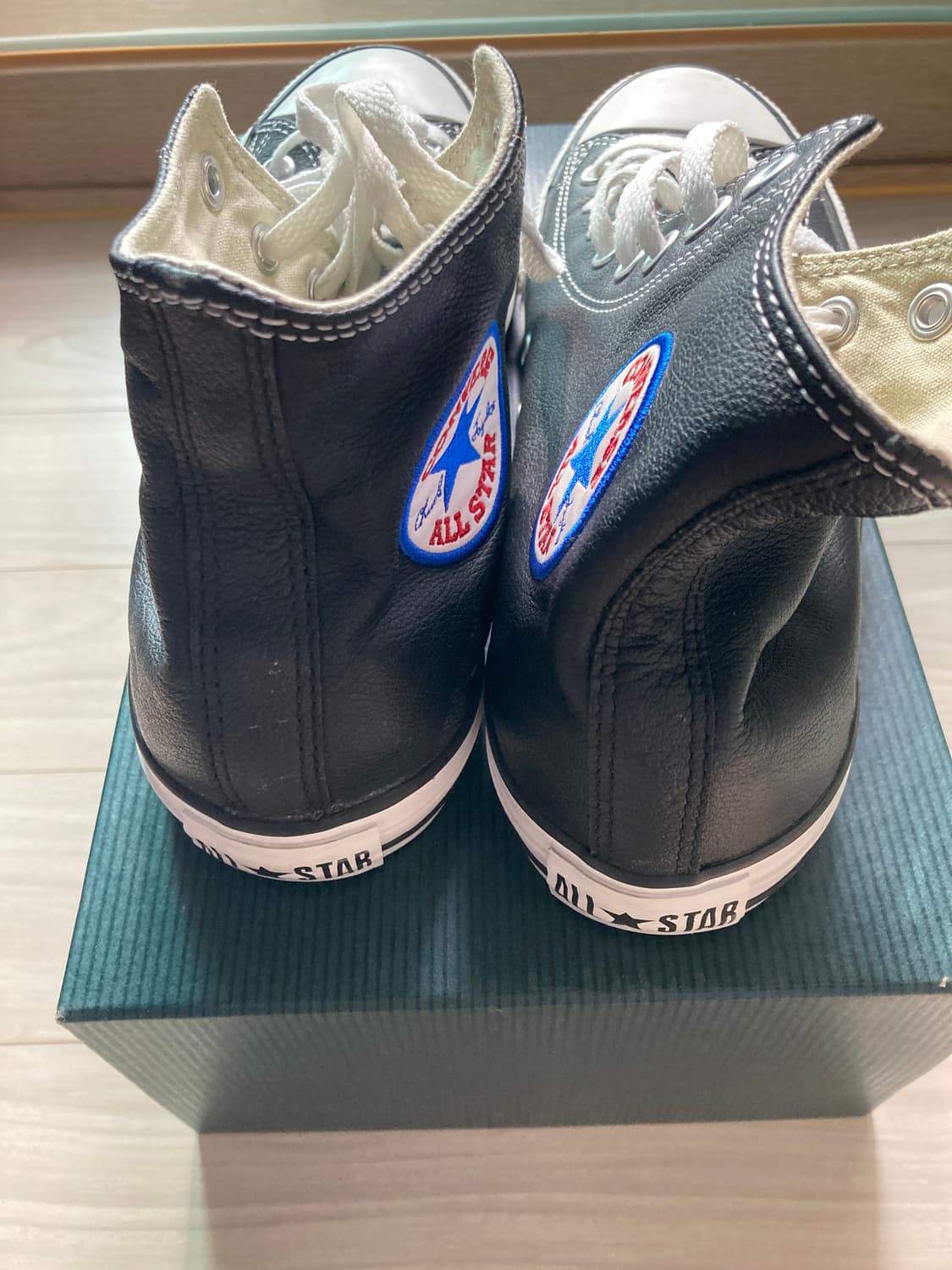 컨버스 척 70 레더 하이 검정색 260mm 상품이미지6