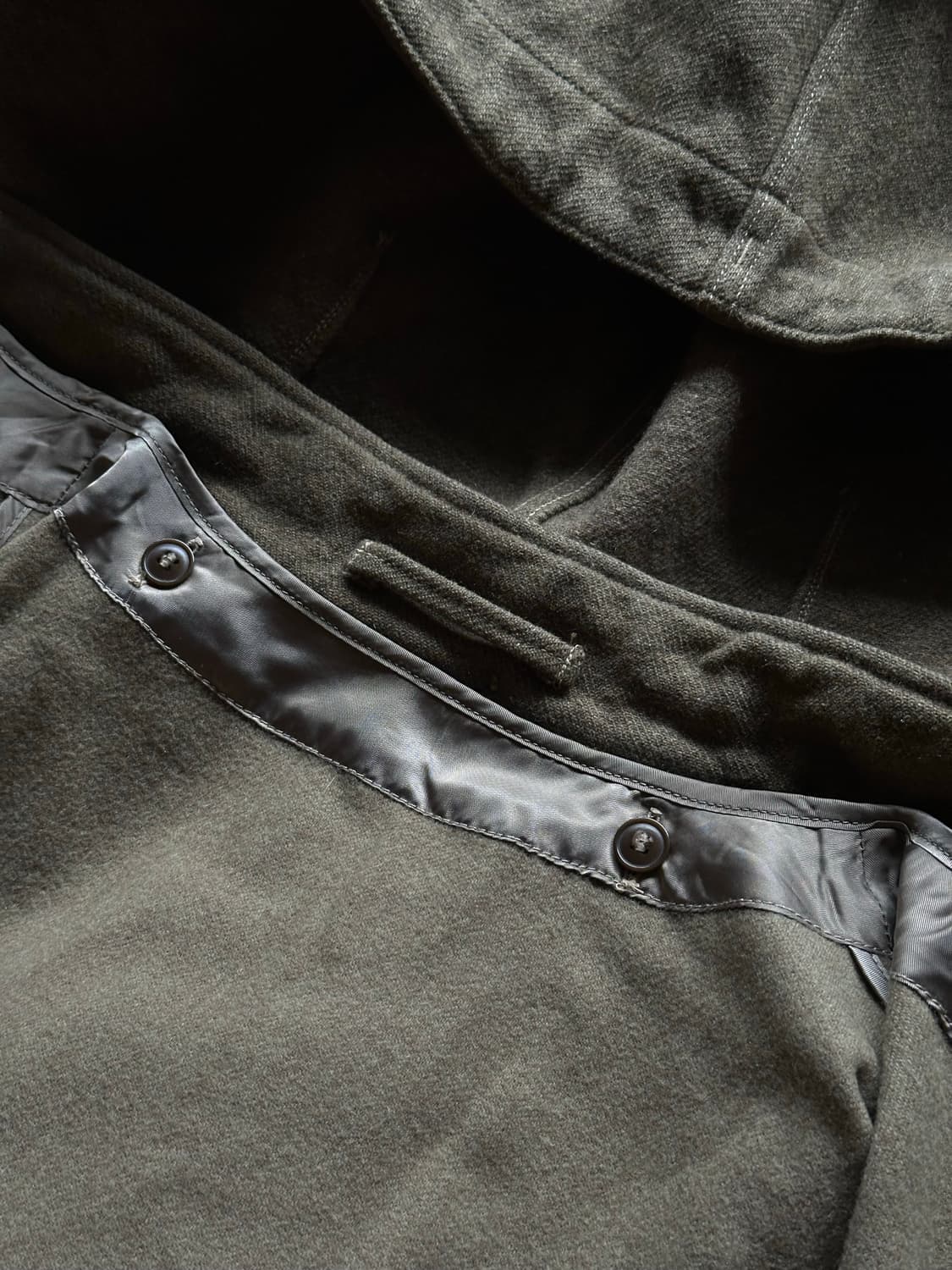 [2] Comoli WCP 후디드 코트 파카 상품이미지8