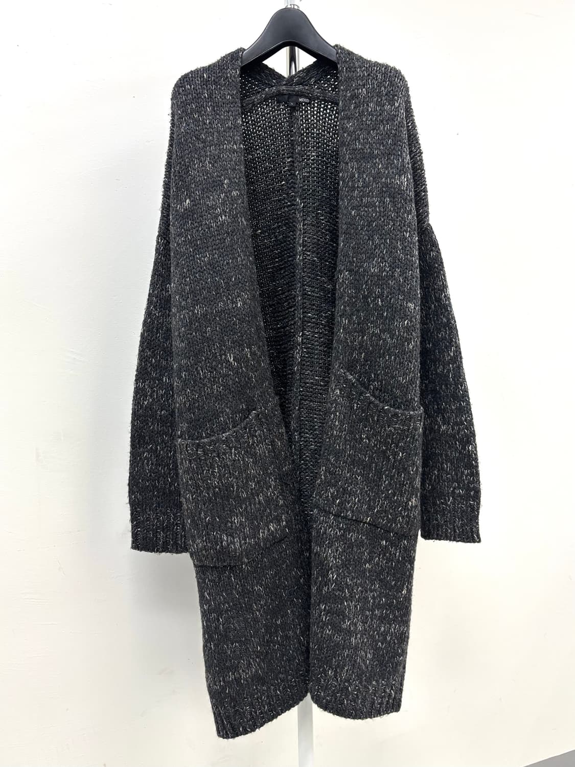 빈티지 락시크 차콜 롱 가디건 상품이미지6