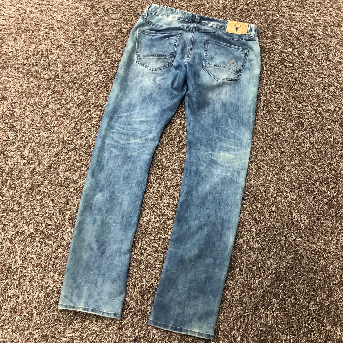 32 버커루 워싱 데님 팬츠 상품이미지2