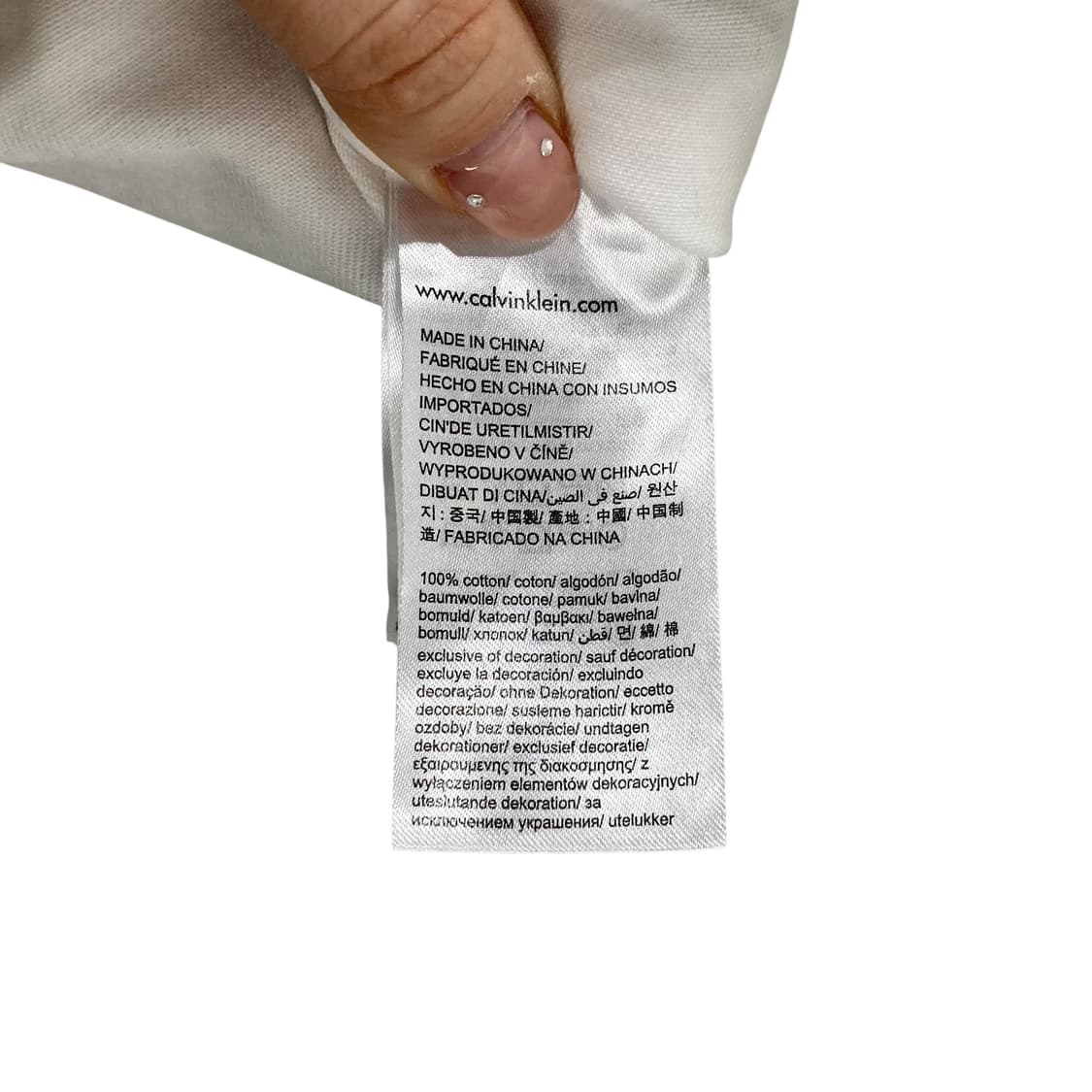 캘빈클라인 진스 화이트 셔츠 상품이미지4