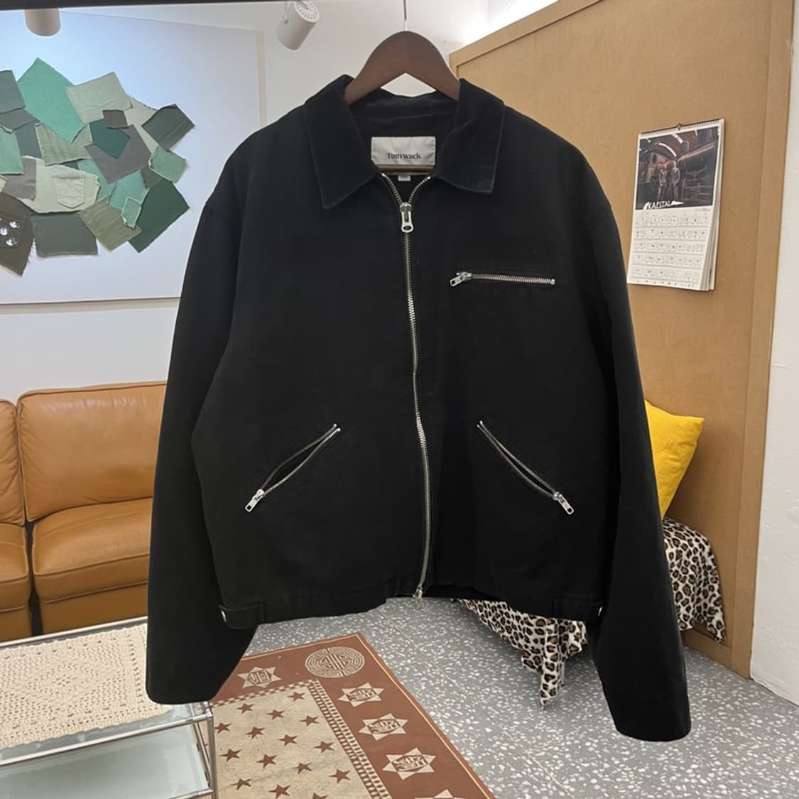 토니웩 스트릿 캐주얼 페이드 이펙트 워크 자켓 XL C10475 상품이미지3