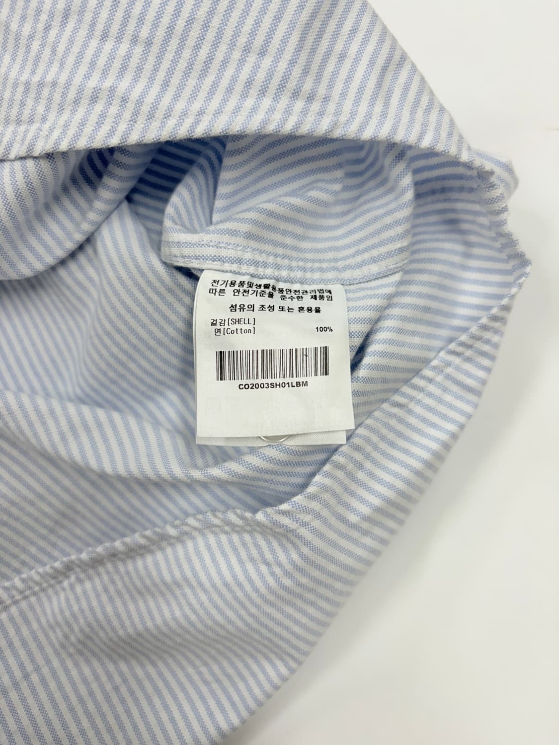 커버낫 옥스포드 스트라이프 셔츠 상품이미지5