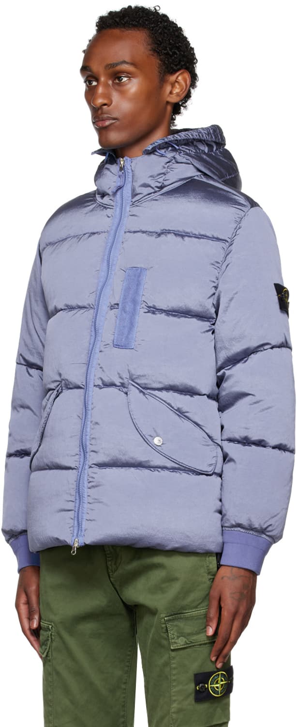 스톤아일랜드 나일론메탈패딩 블루 M 새제품 상품이미지3