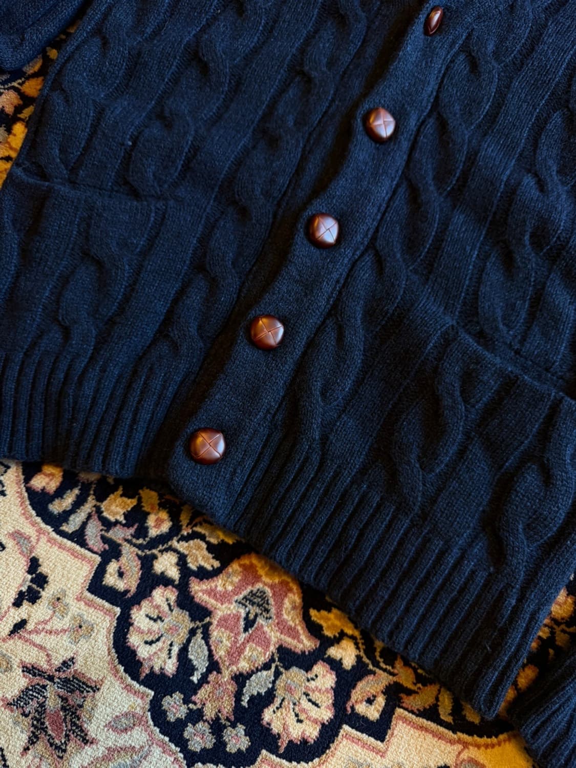 찰스 트윗 숄칼라 가디건 100 상품이미지3